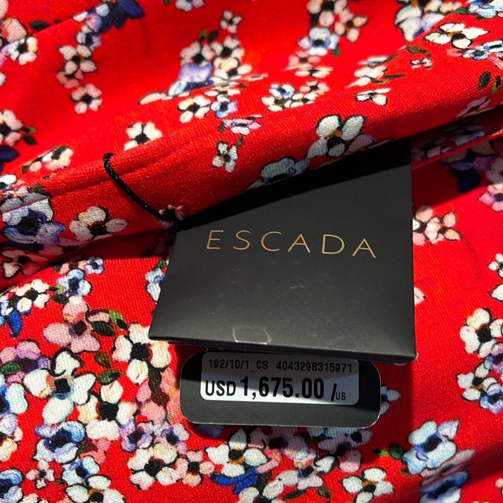 Escada Floral Rd Jacket - Picture 5 of 5